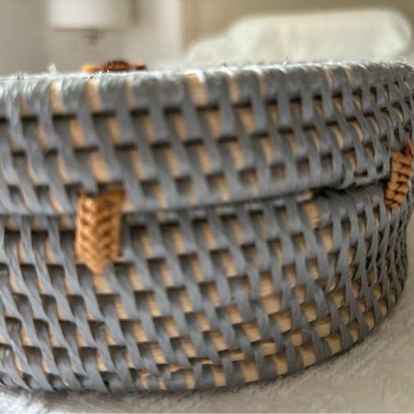 Round Bali Bag (rattan) - Picture 4 of 6